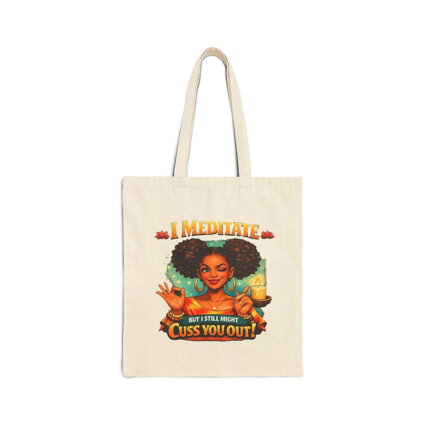 Cotton Canvas Tote Bag