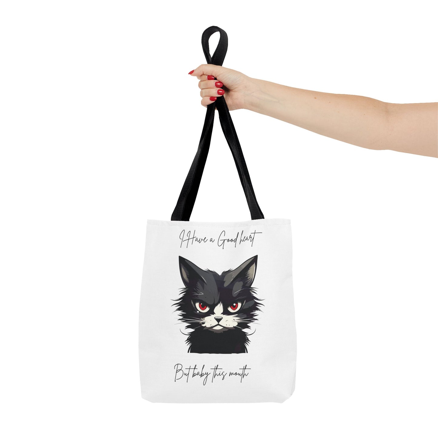 Cat-Themed Tote Bag, Funny Cat Lovers Tote, Gift for Cat Owners, Unique Cat Art Bag, Everyday Use Fashion Bag